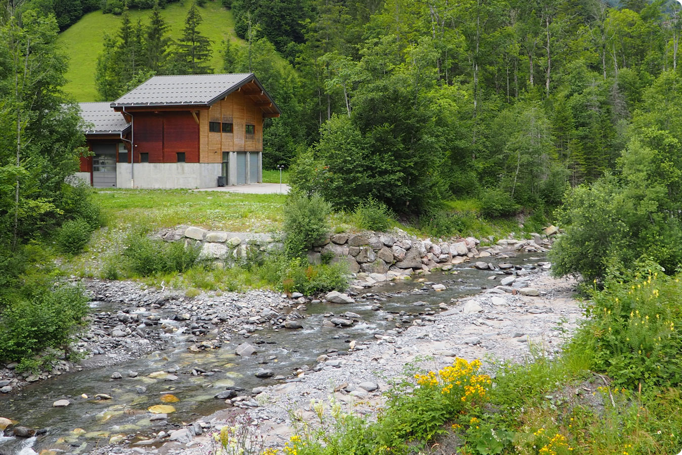 Centrale hydro du Nant Rouge